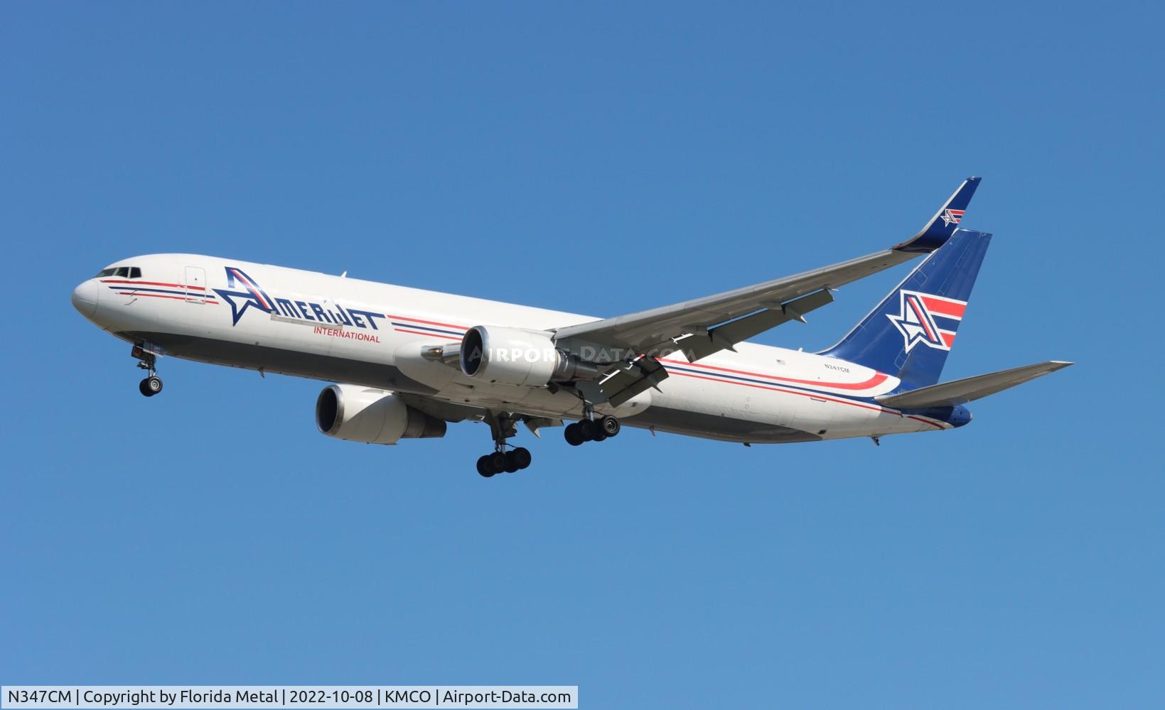 N347CM, 1993 Boeing 767-323 C/N 26995, MCO 2022