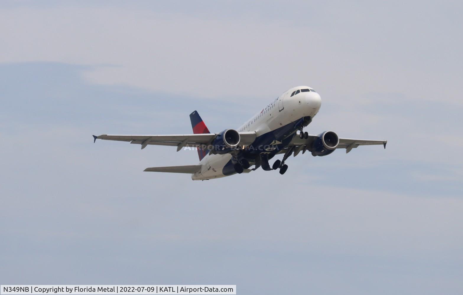 N349NB, 2002 Airbus A319-114 C/N 1815, ATL 2022