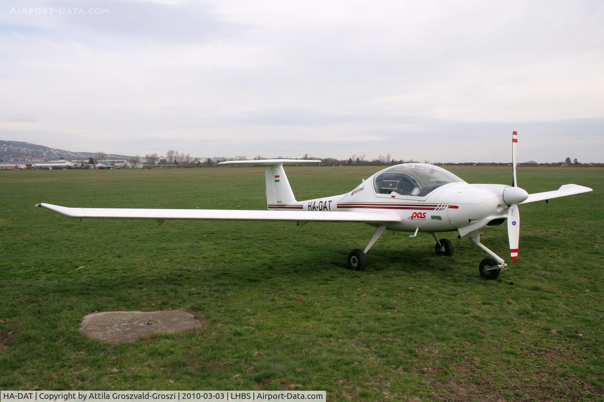 HA-DAT, 1995 HOAC DV-20 Katana C/N 20132, LHBS - Budaörs Airport, Budaörs, Hungary