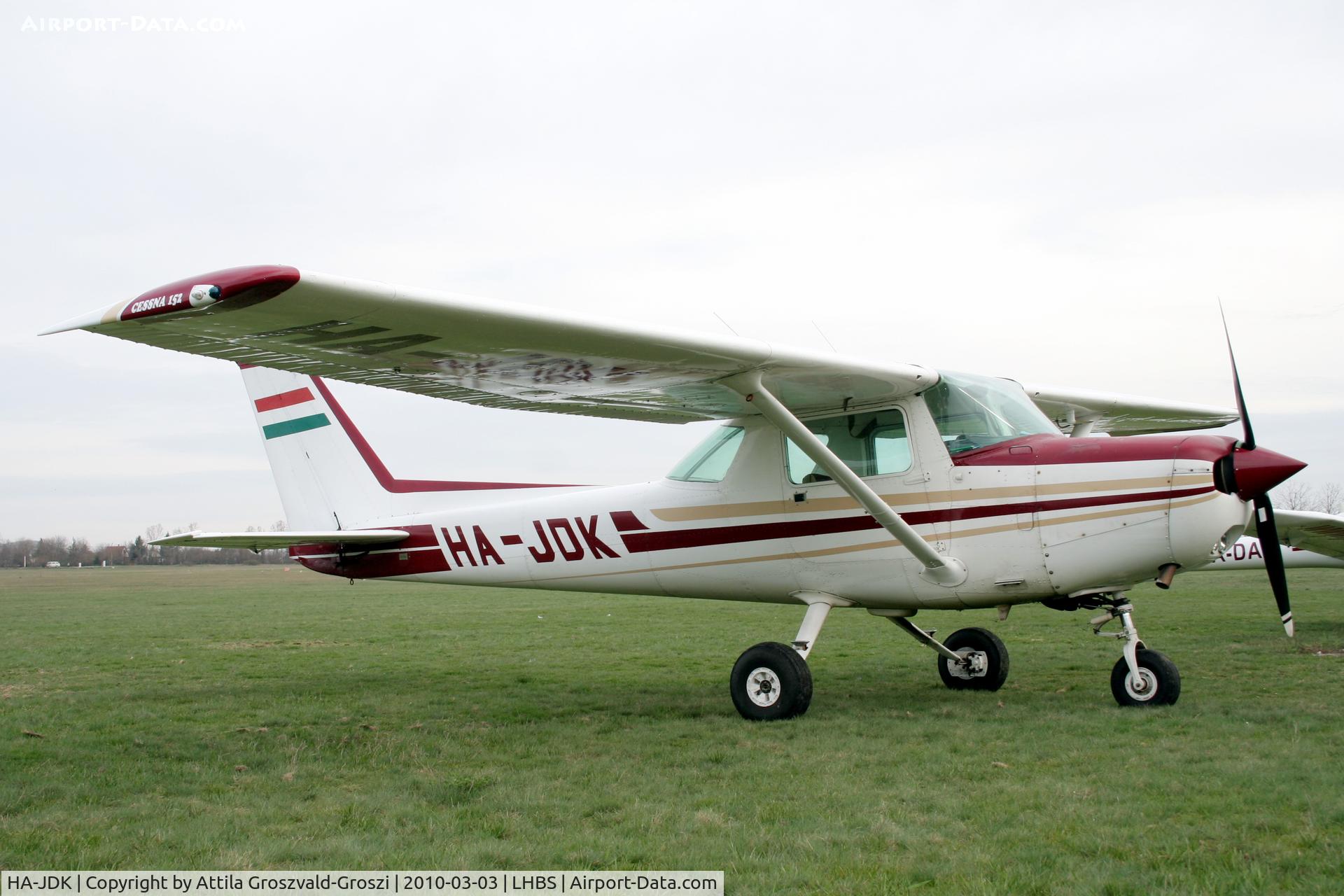 HA-JDK, Cessna 152 C/N 15281190, LHBS - Budaörs Airport, Budaörs, Hungary