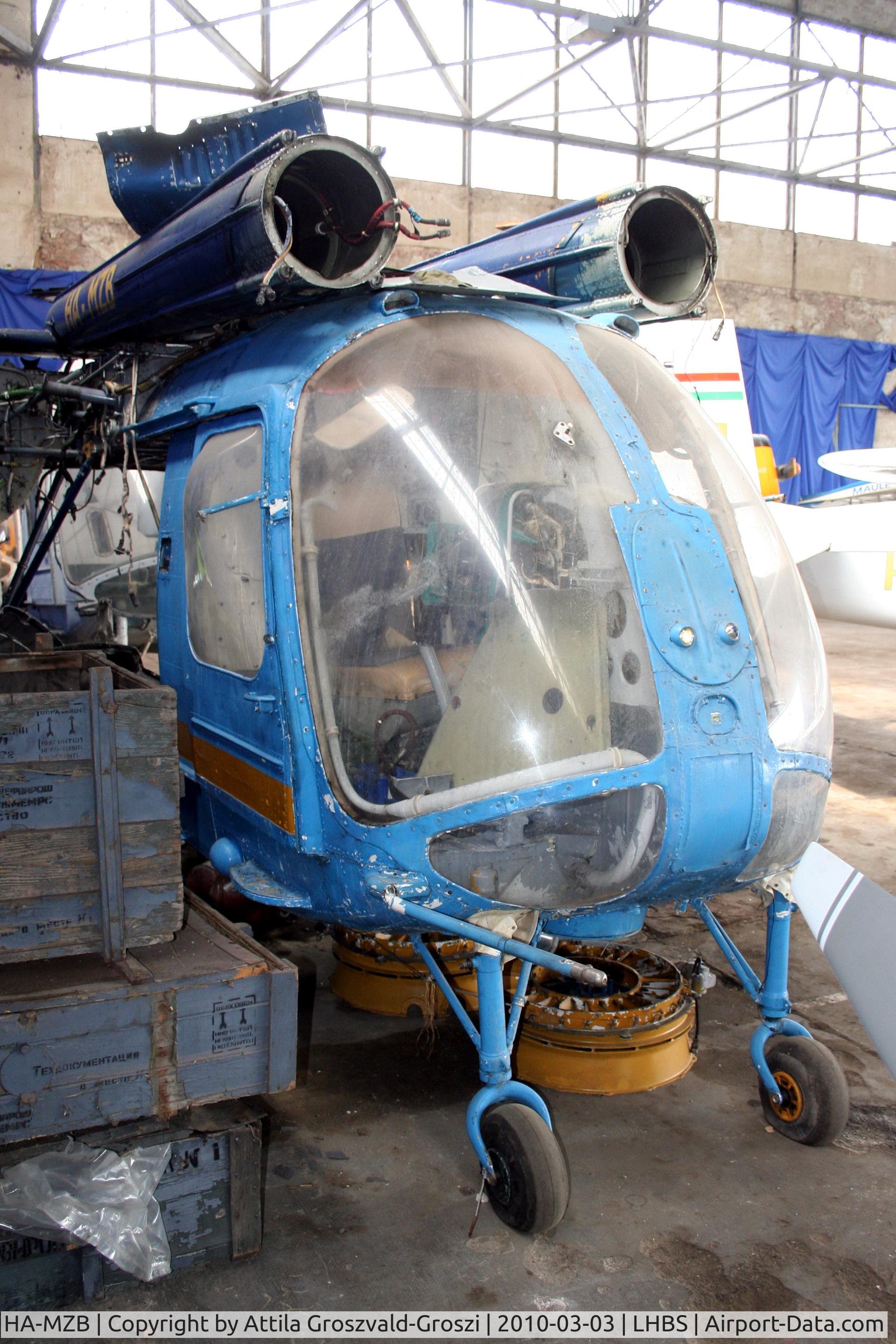 HA-MZB, 1974 Kamov Ka-26 Hoodlum C/N 7404710, LHBS - Budaörs Airport, Budaörs, Hungary