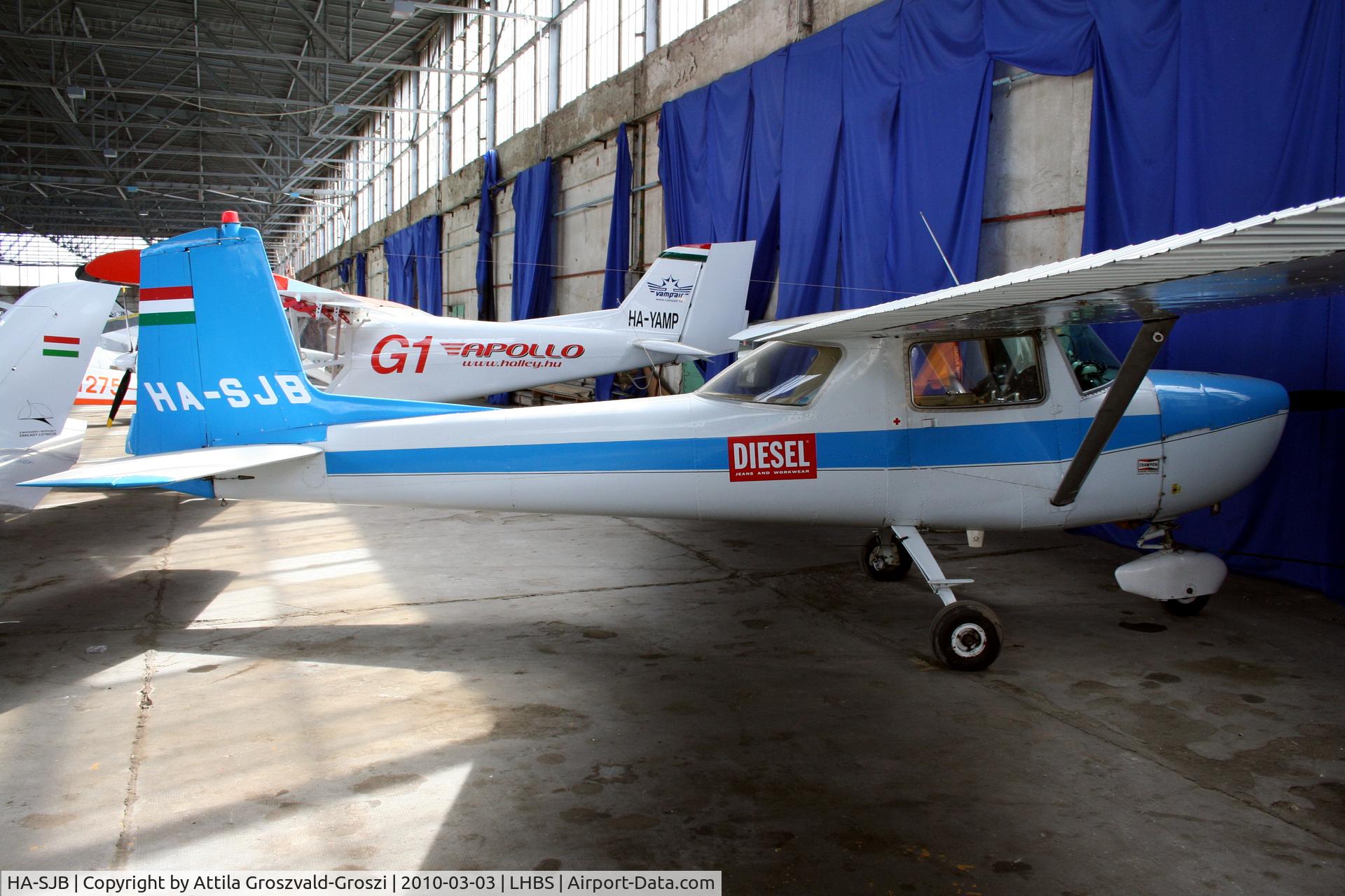 HA-SJB, 1964 Cessna 150D C/N 15060596, LHBS - Budaörs Airport, Budaörs, Hungary