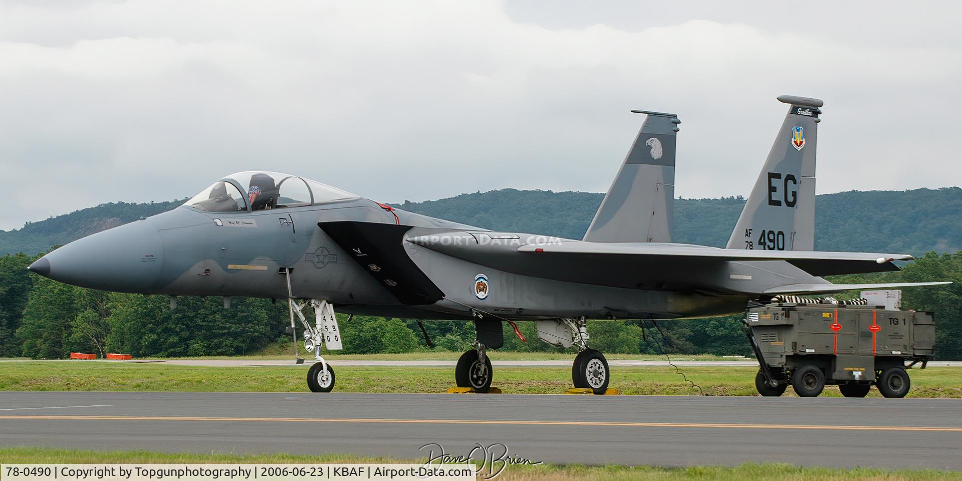 78-0490, 1978 McDonnell Douglas F-15C Eagle C/N 0472/C023, F-15C West Coast Demo bird
