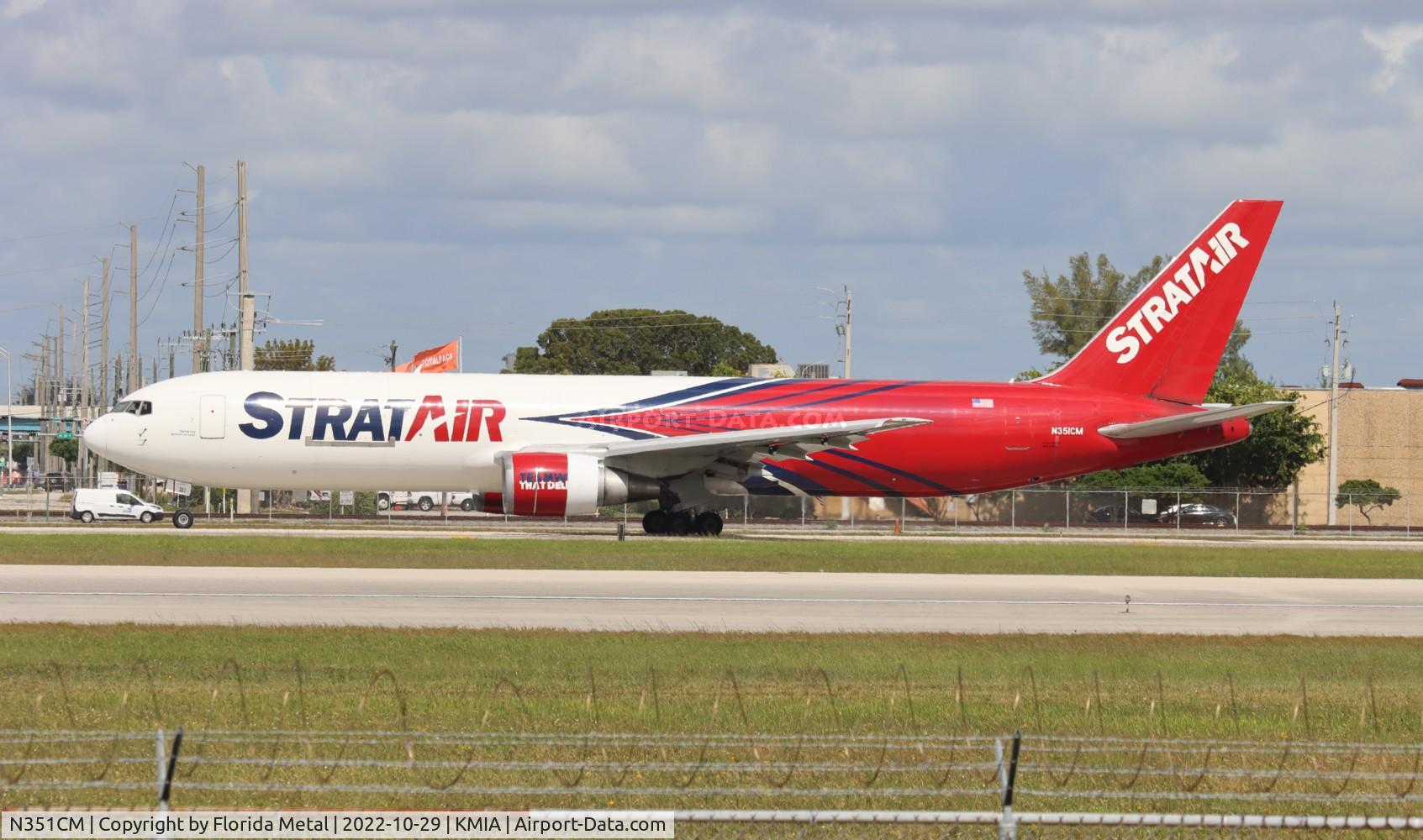 N351CM, 1992 Boeing 767-323 C/N 25201, StratAir