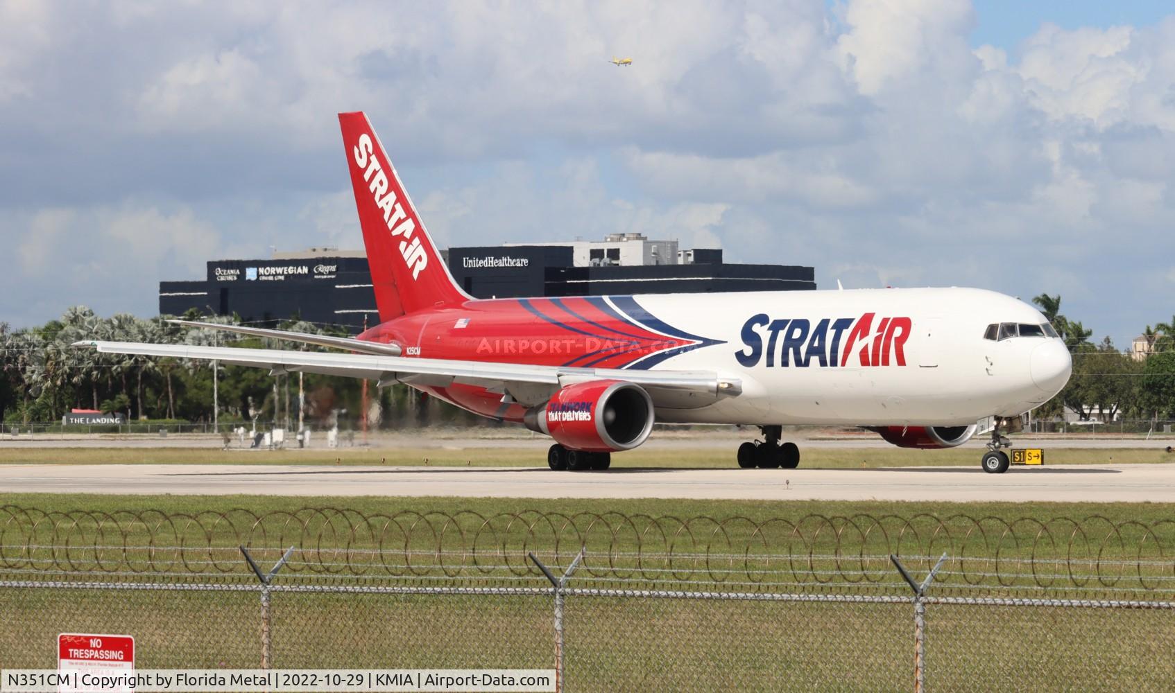 N351CM, 1992 Boeing 767-323 C/N 25201, MIA 2022