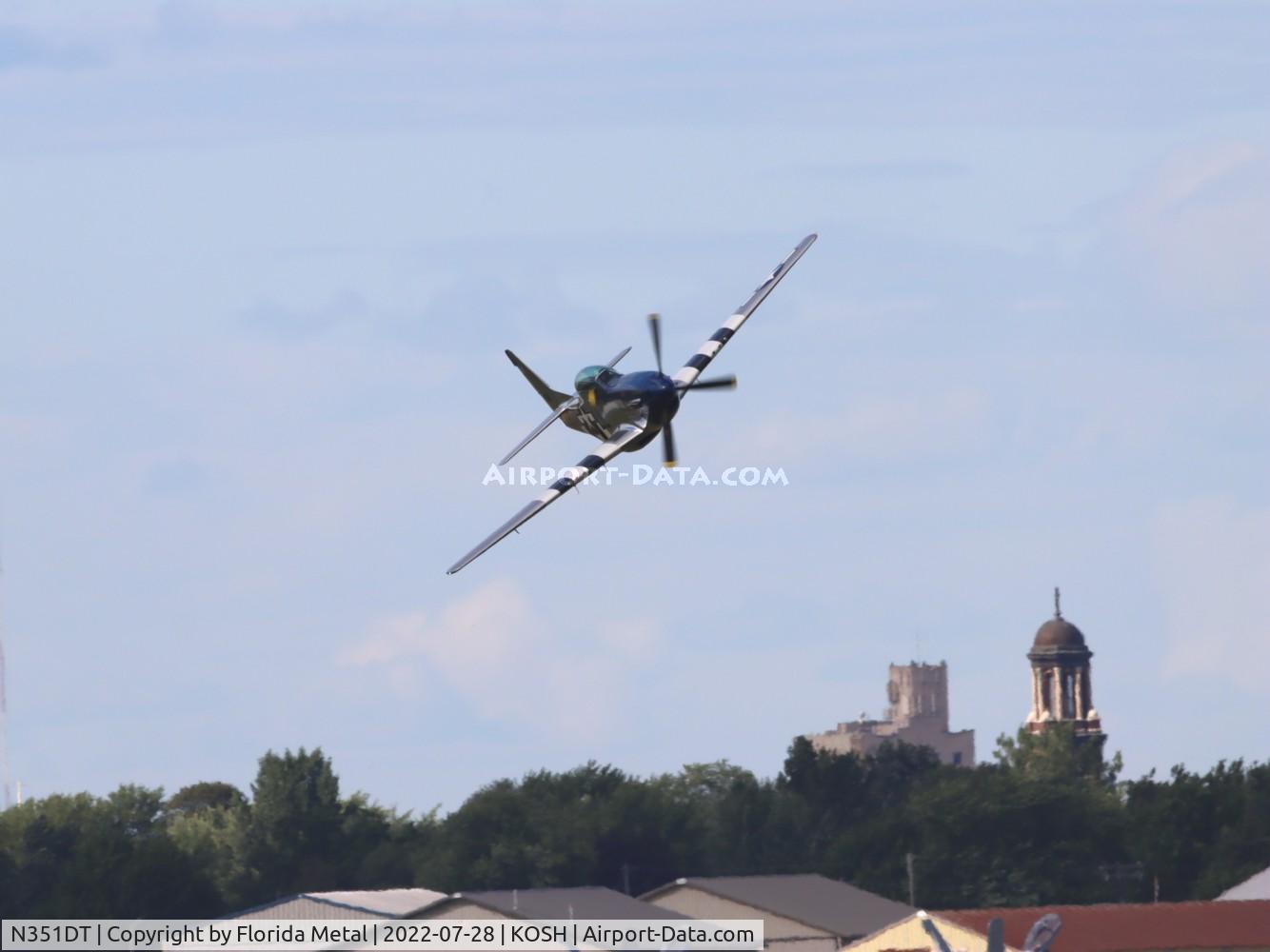 N351DT, 1944 North American P-51D Mustang C/N 122-41042, OSH 2022