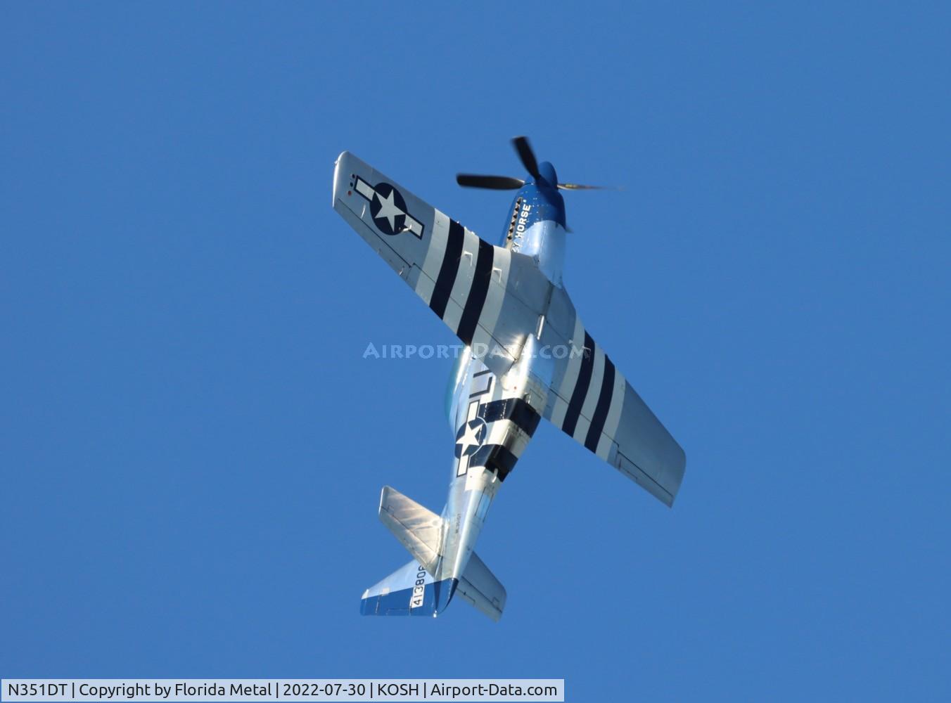 N351DT, 1944 North American P-51D Mustang C/N 122-41042, OSH 2022