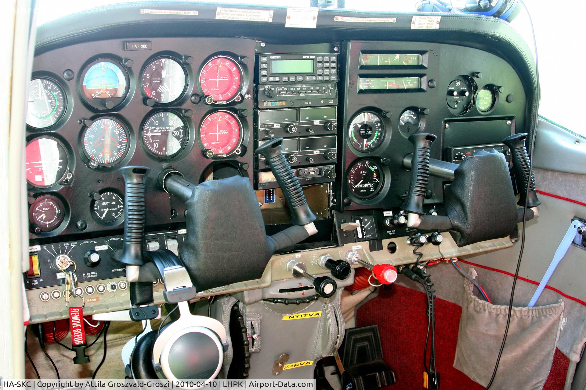 HA-SKC, Cessna P206E Super Skylane C/N P206-00618, LHPK - Papkutapuszta Airfirld, Hungary