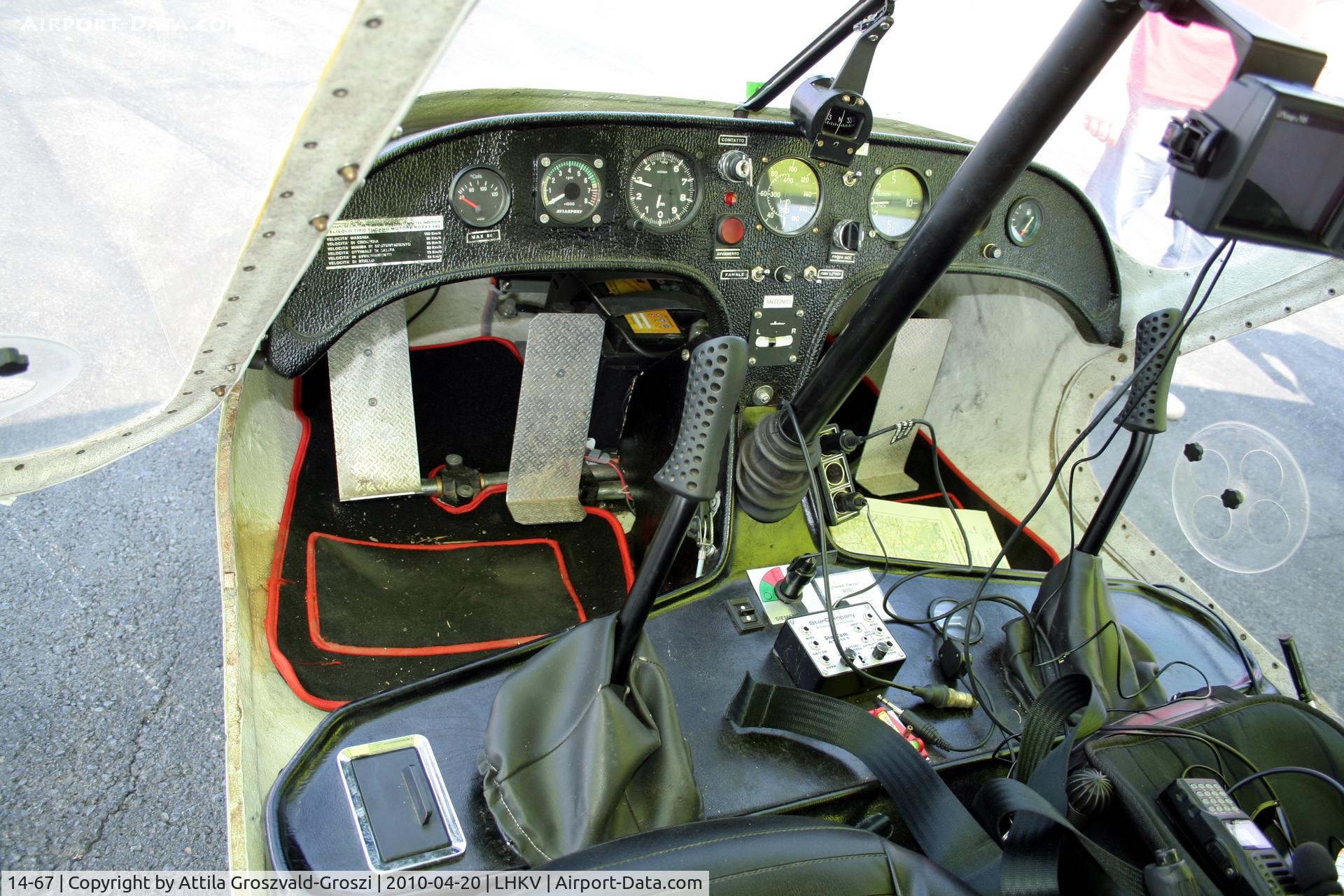 14-67, Ferrari ULM Tucano C/N 281, LHKV - Kaposújlak Airport, Hungary