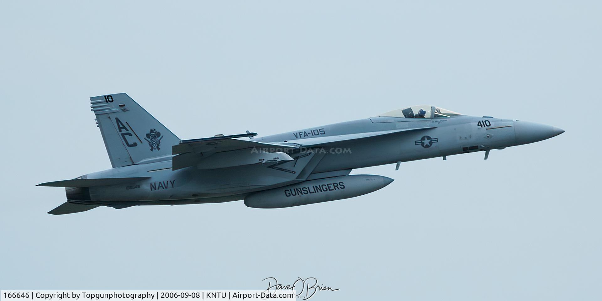 166646, BOEING F/A-18E C/N E/109, Naval Fleet Launch