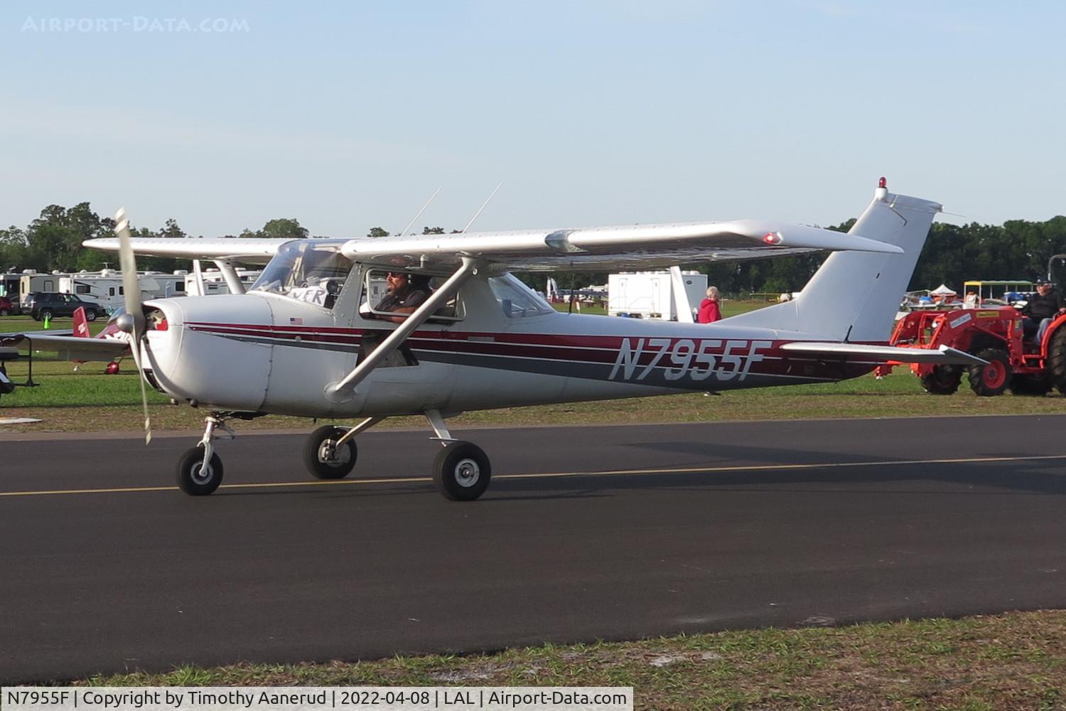 N7955F, 1966 Cessna 150F C/N 15064055, 1966 Cessna 150F, c/n: 15064055, Sun 'n Fun 2022