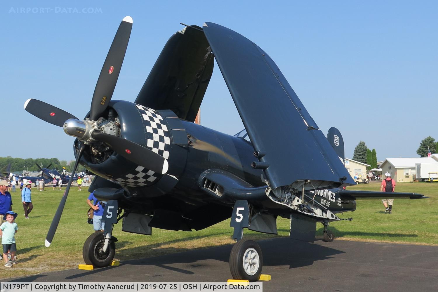 N179PT, 1948 Vought F4U-5 Corsair C/N Not found (Bu122179), 1948 Vought F4U-5 Corsair, Bu122179, AirVenture 2019