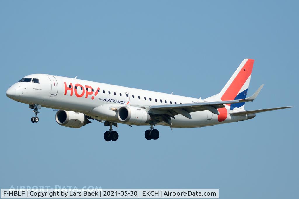 F-HBLF, 2008 Embraer 190AR (ERJ-190-100IGW) C/N 19000158, RWY22L