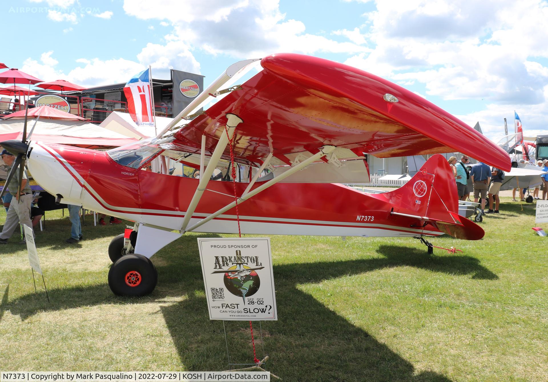 N7373, 2022 Zlin Savage Norden C/N 377, Zlin Savage Norden