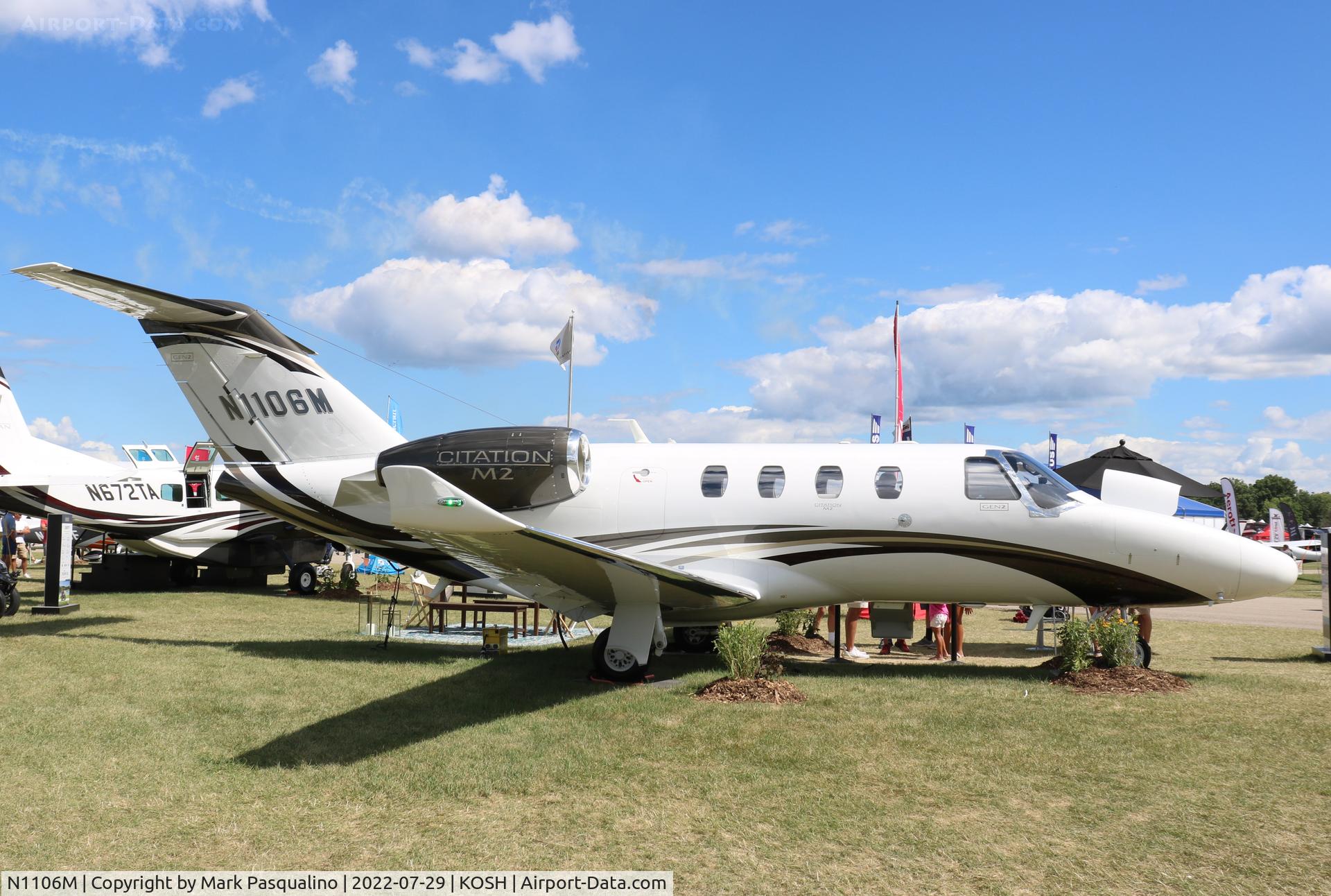 N1106M, 2022 Cessna 525 CitationJet M2 C/N 525-1106, Cessna 525 CitationJet M2