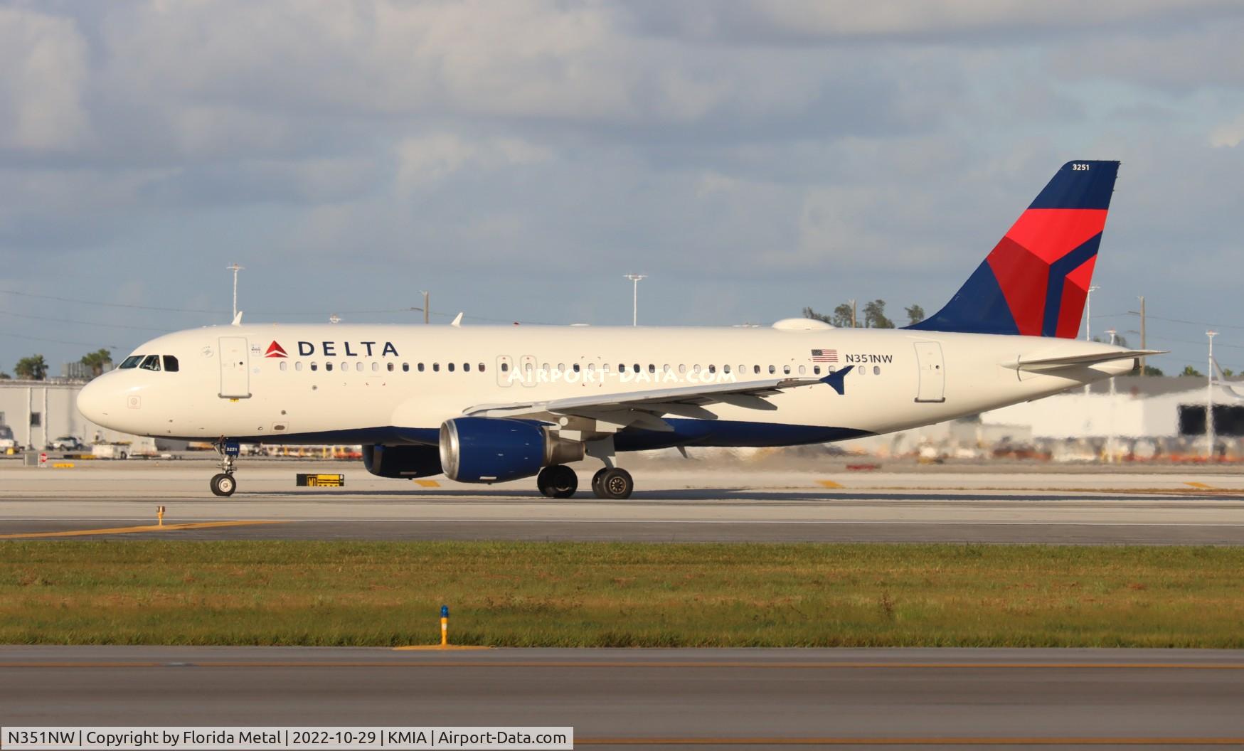 N351NW, 1997 Airbus A320-212 C/N 766, MIA 2022