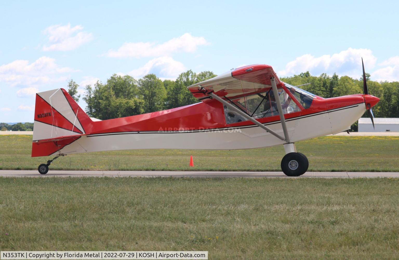N353TK, Rans S-7S Courier C/N 0906445, OSH 2022