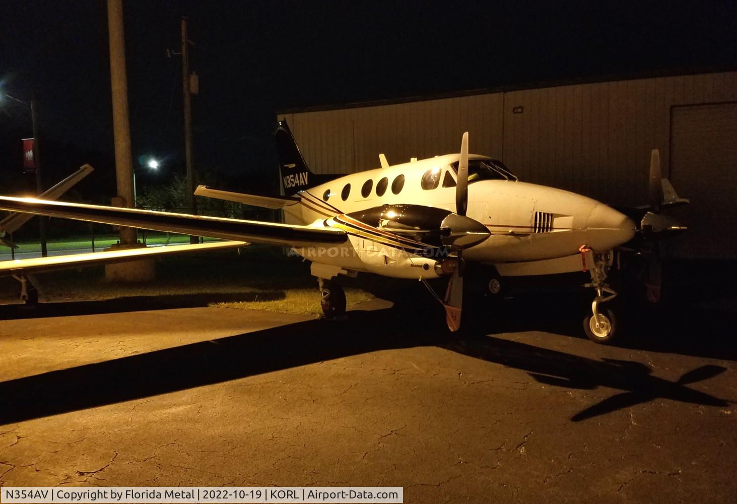 N354AV, 2002 Beech C90A King Air King Air C/N LJ-1660, NBAA 2022