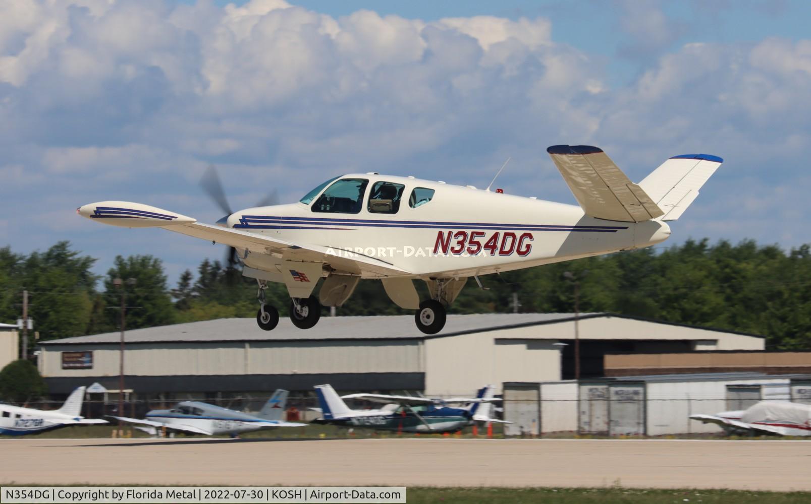 N354DG, 1958 Beech J35 Bonanza C/N D-5573, OSH 2022