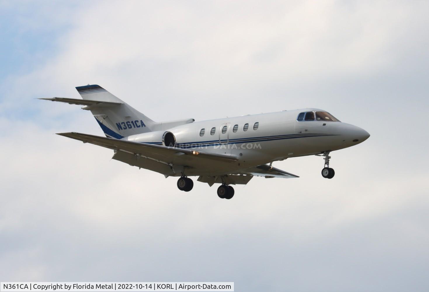 N361CA, 2005 Raytheon Hawker 800XP C/N 258734, NBAA 2022