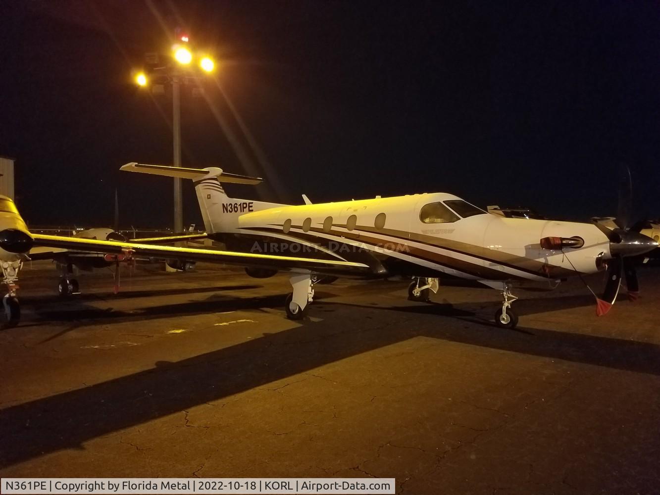 N361PE, 2012 Pilatus PC-12/47E C/N 1361, NBAA 2022