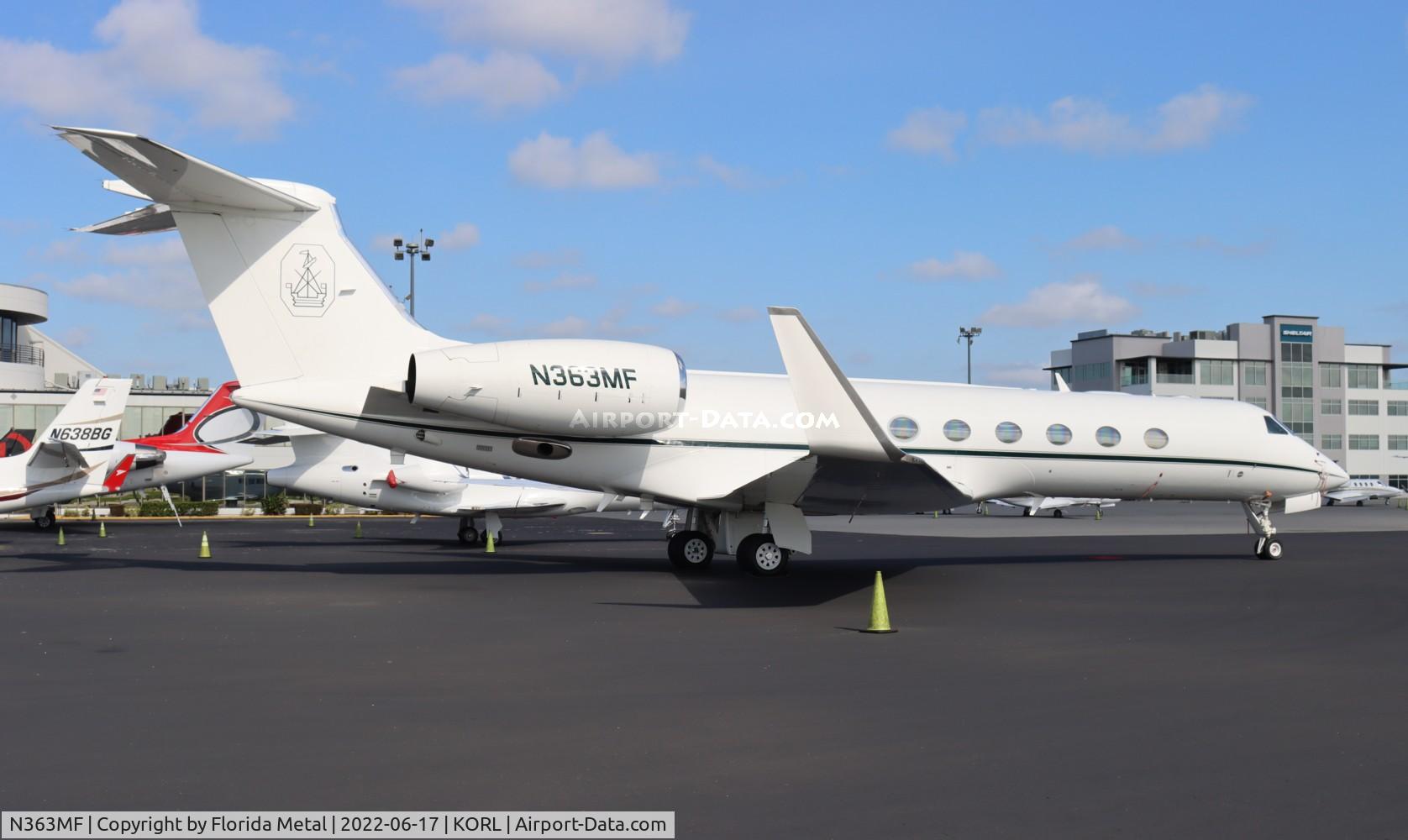 N363MF, 2006 Gulfstream Aerospace GV-SP (G550) C/N 5112, Gulfstream 550
