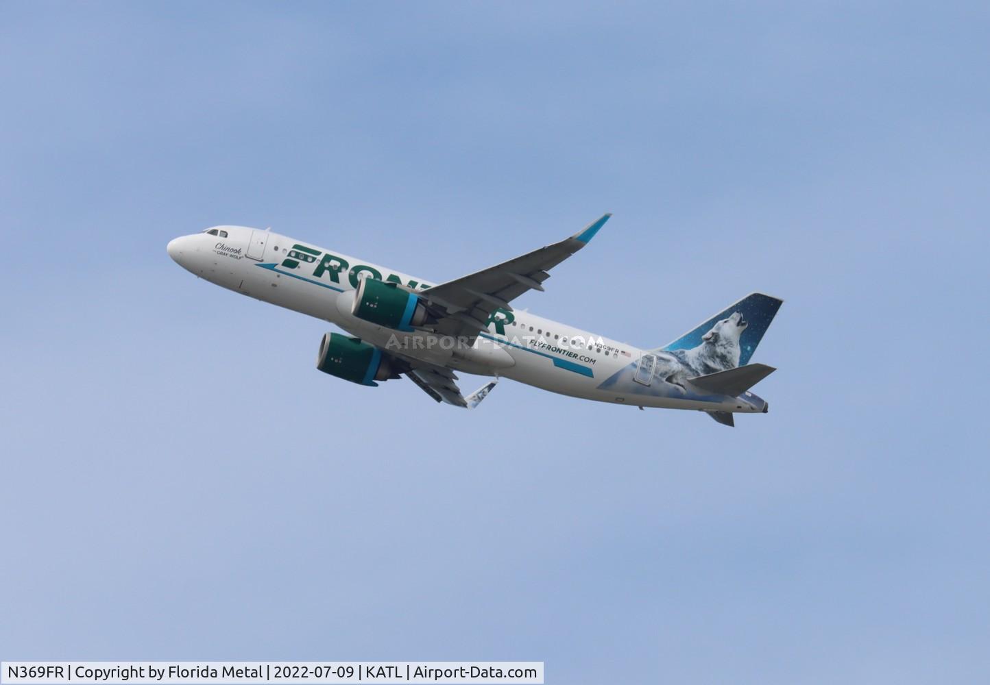 N369FR, 2020 Airbus A320-251N C/N 10031, ATL 2022