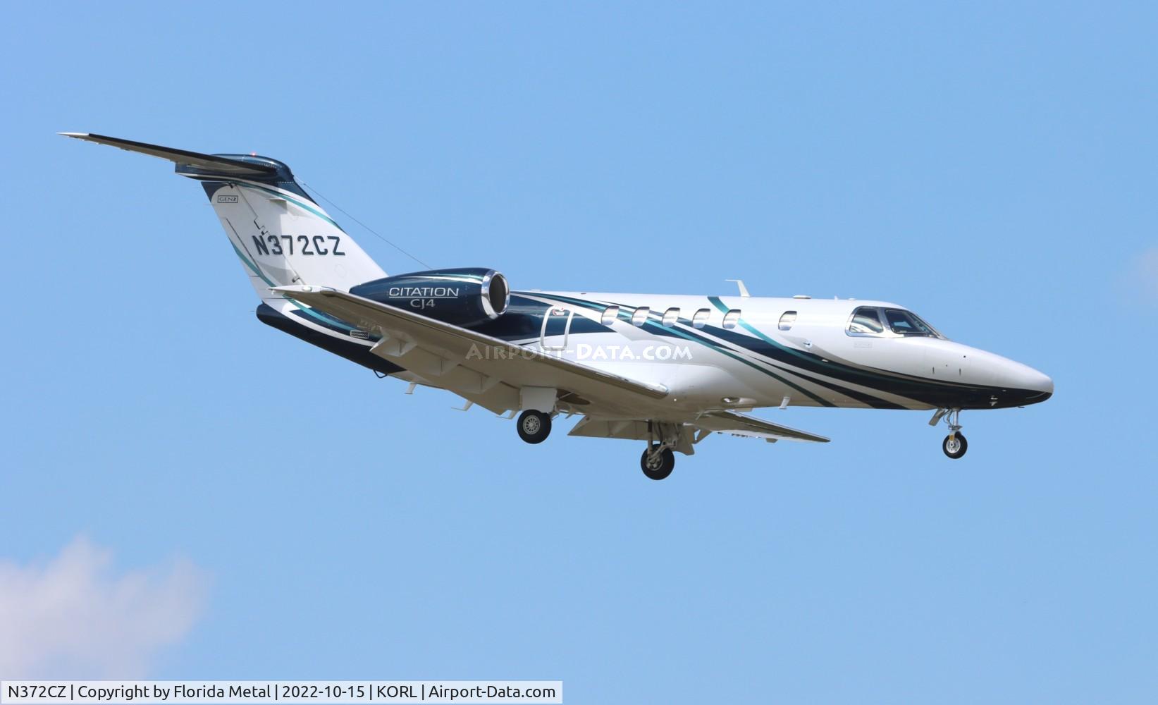 N372CZ, 2022 Cessna 525C CitationJet CJ4 CitationJet CJ4 C/N 525C-0372, NBAA 2022