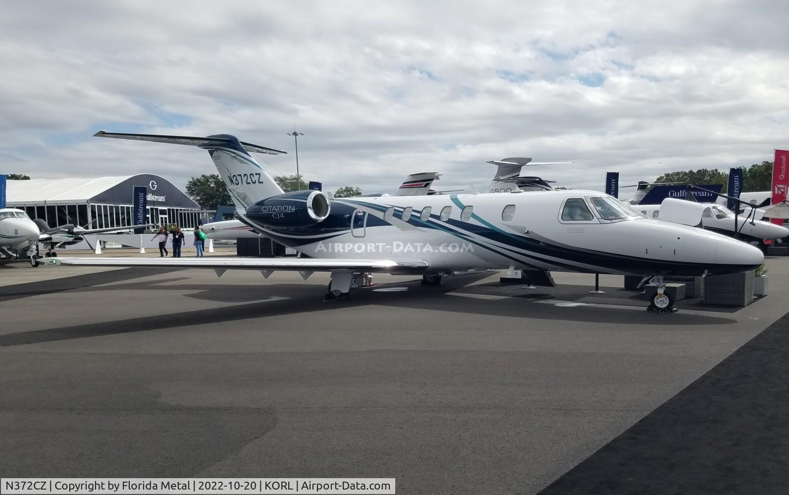 N372CZ, 2022 Cessna 525C CitationJet CJ4 CitationJet CJ4 C/N 525C-0372, NBAA 2022