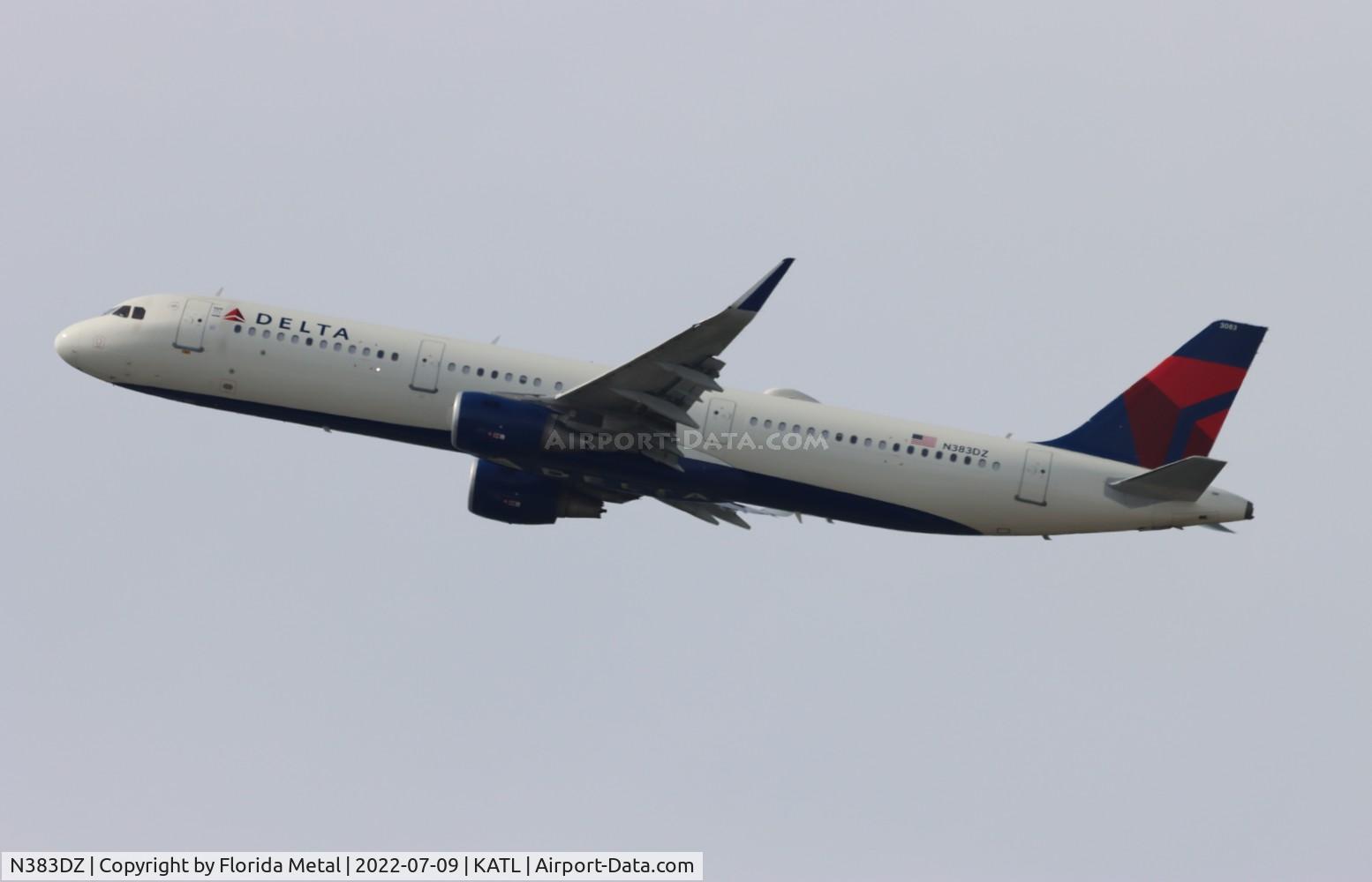 N383DZ, 2019 Airbus A321-211 C/N 8916, ATL 2022