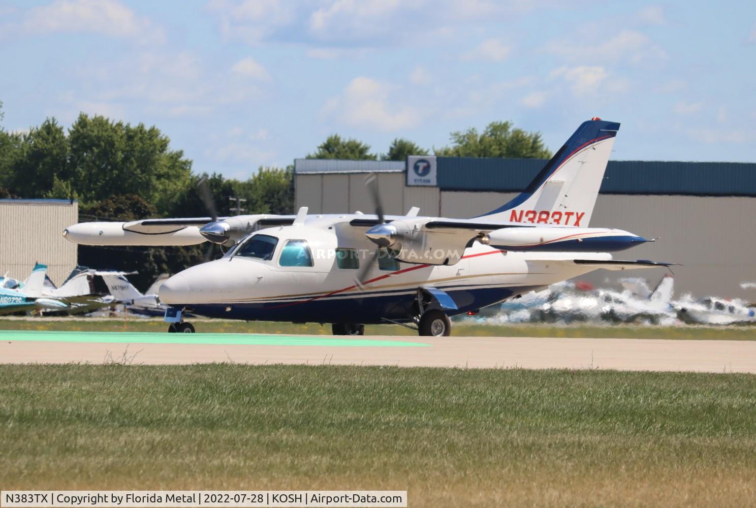 N383TX, 1975 Mitsubishi MU-2B-26 C/N 332, OSH 2022