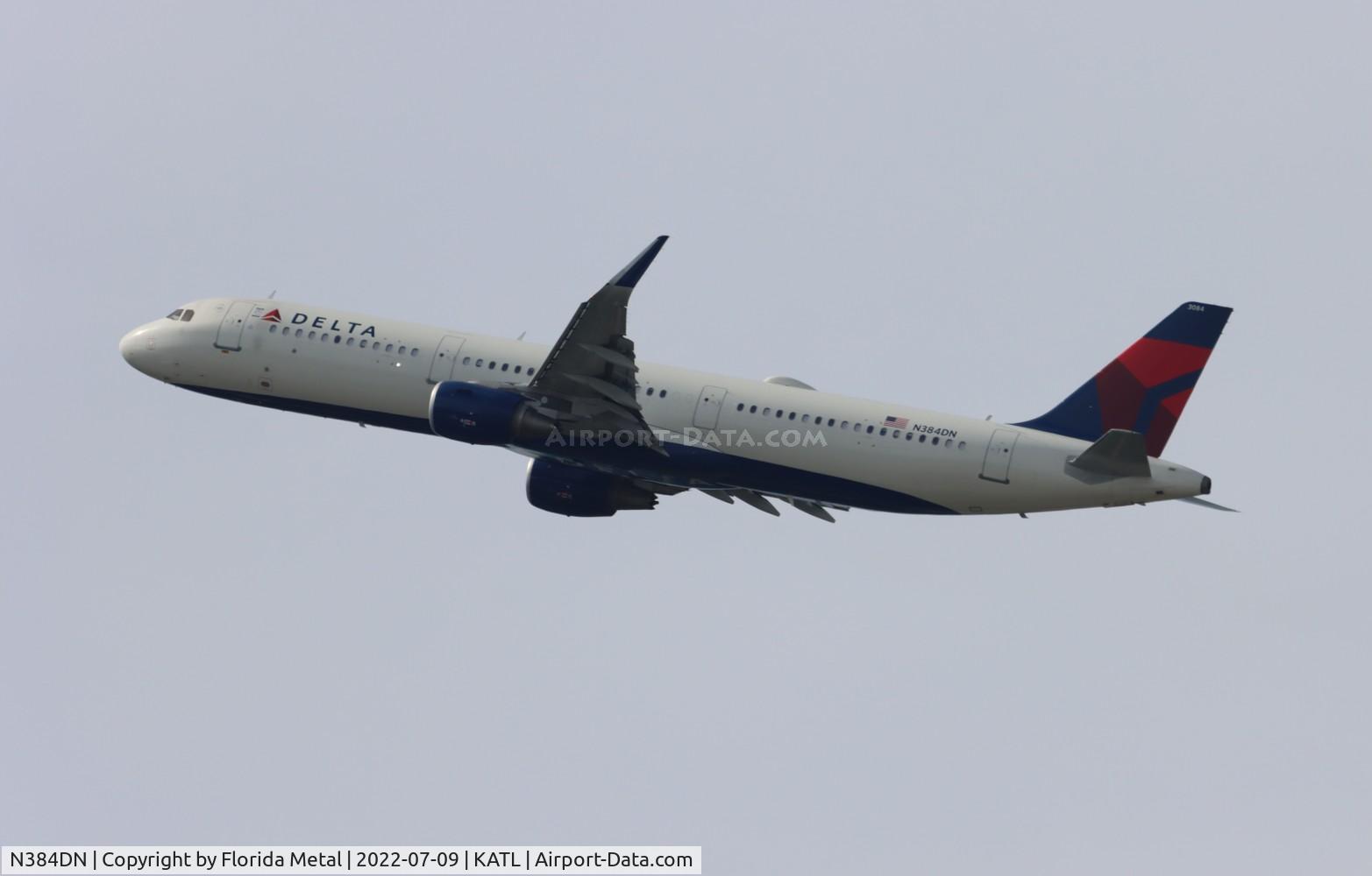 N384DN, 2019 Airbus A321-211 C/N 8974, ATL 2022