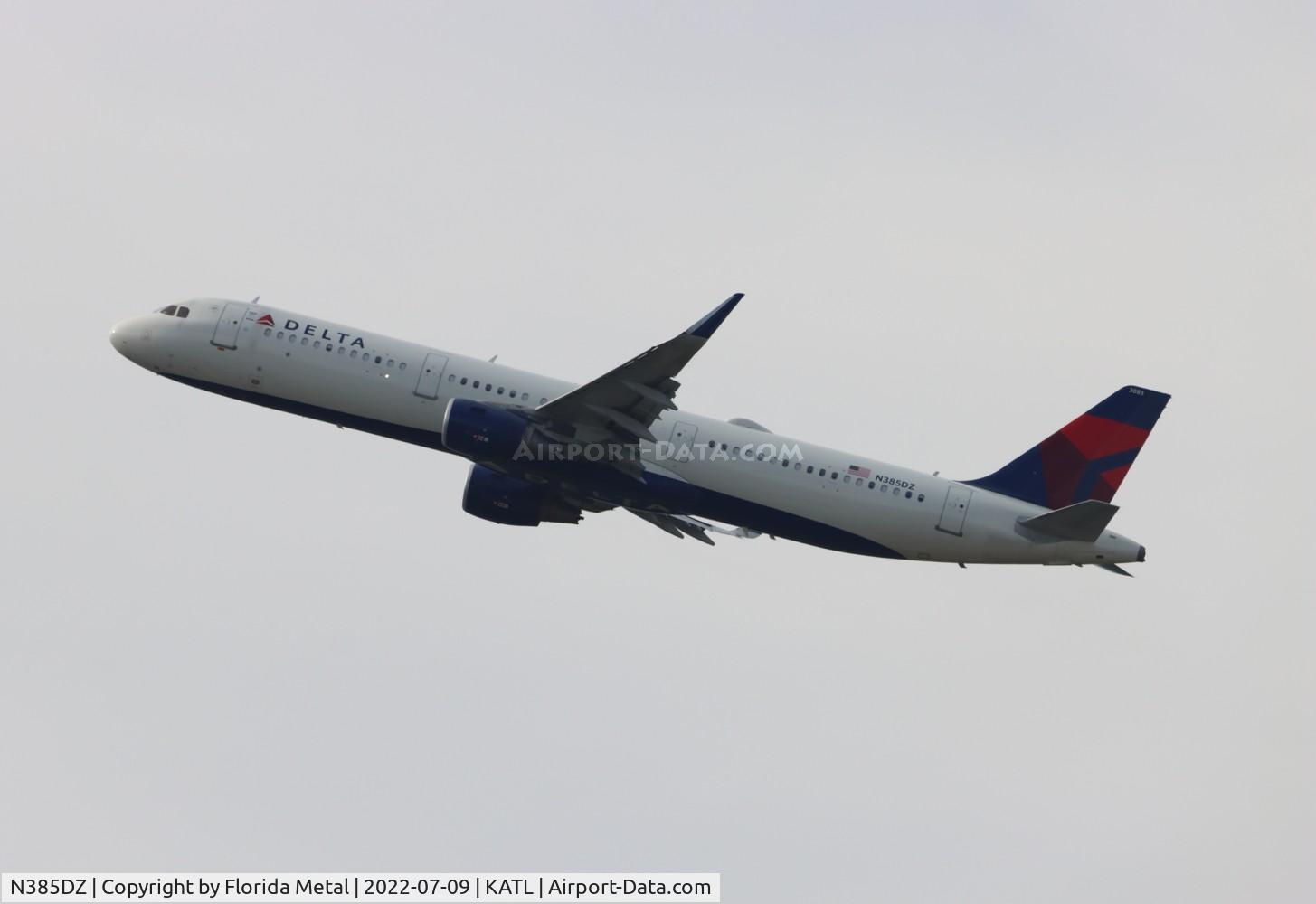 N385DZ, 2019 Airbus A321-211 C/N 8975, ATL 2022
