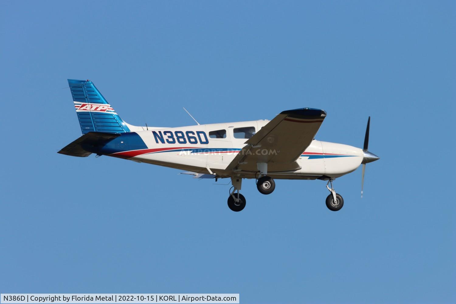 N386D, 2016 Piper PA-28-181 C/N 2843848, ORL 2022
