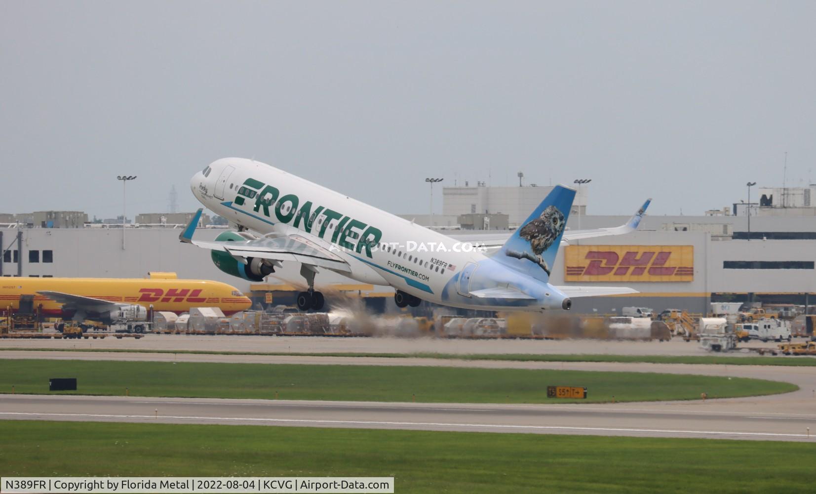 N389FR, 2022 Airbus A320-251N C/N 10743, CVG 2022