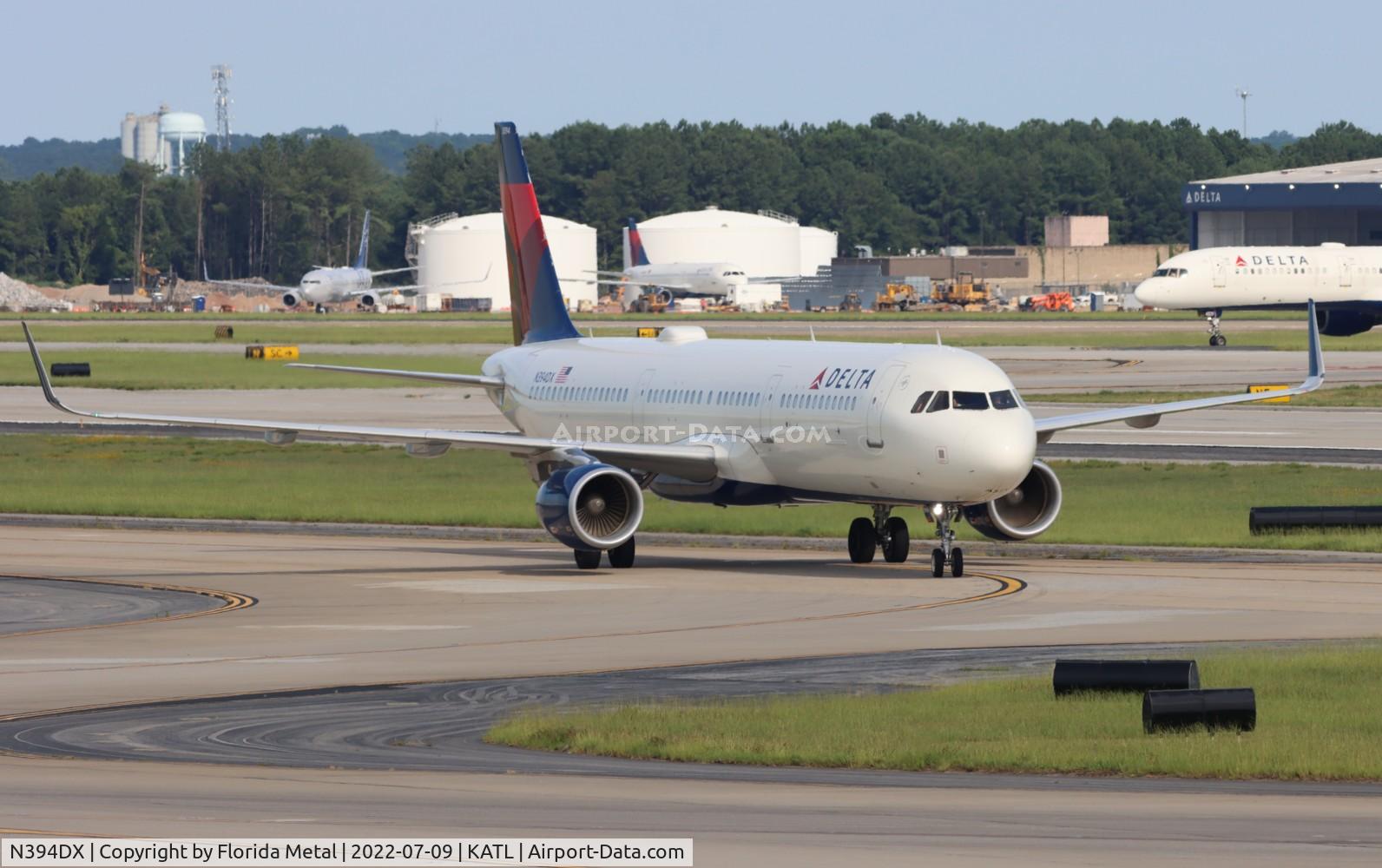N394DX, 2019 Airbus A321-211 C/N 9125, ATL 2022