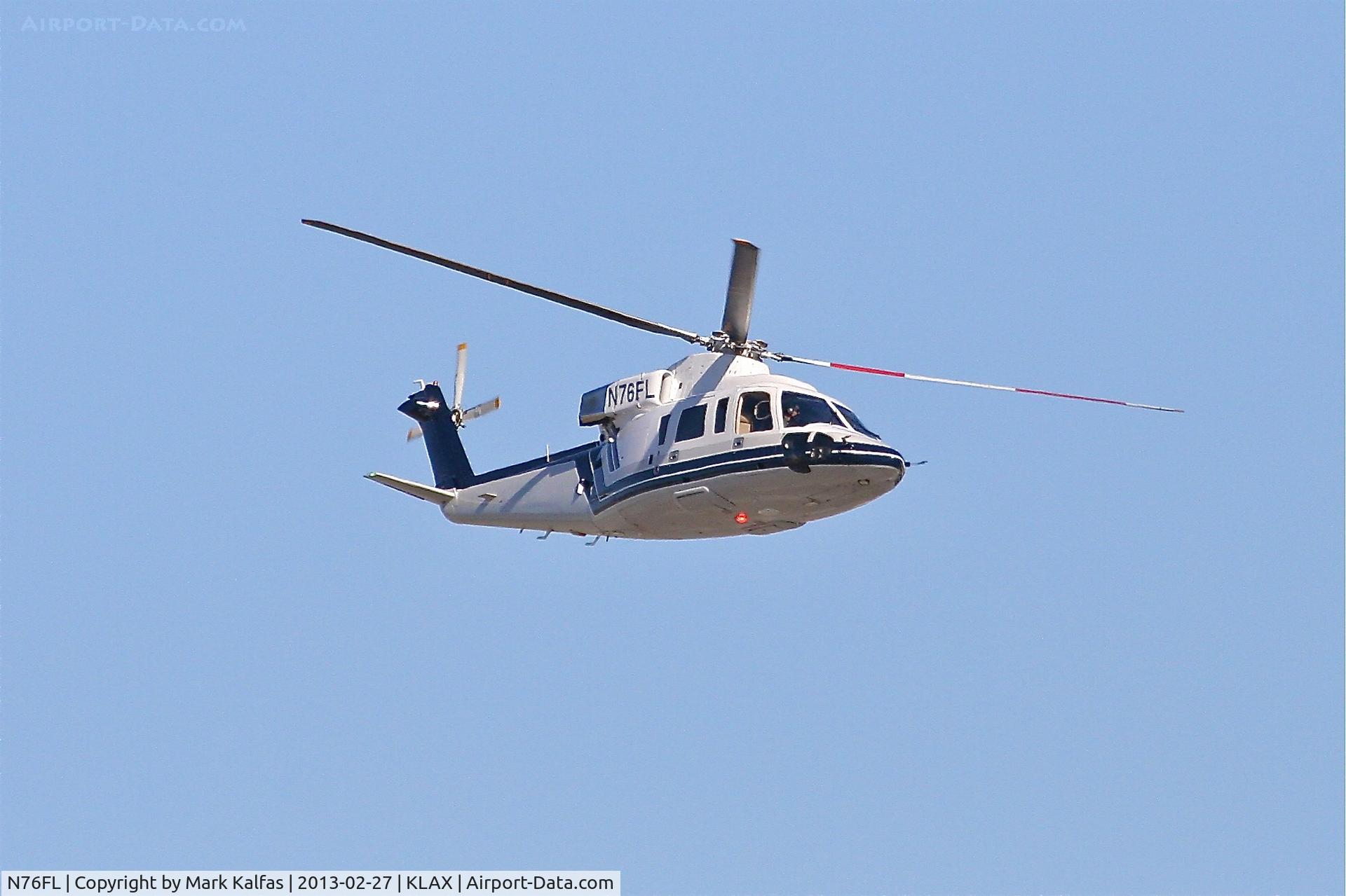 N76FL, 1988 Sikorsky S-76B C/N 760347, Sikorsky S-76B, N76FL at LAX