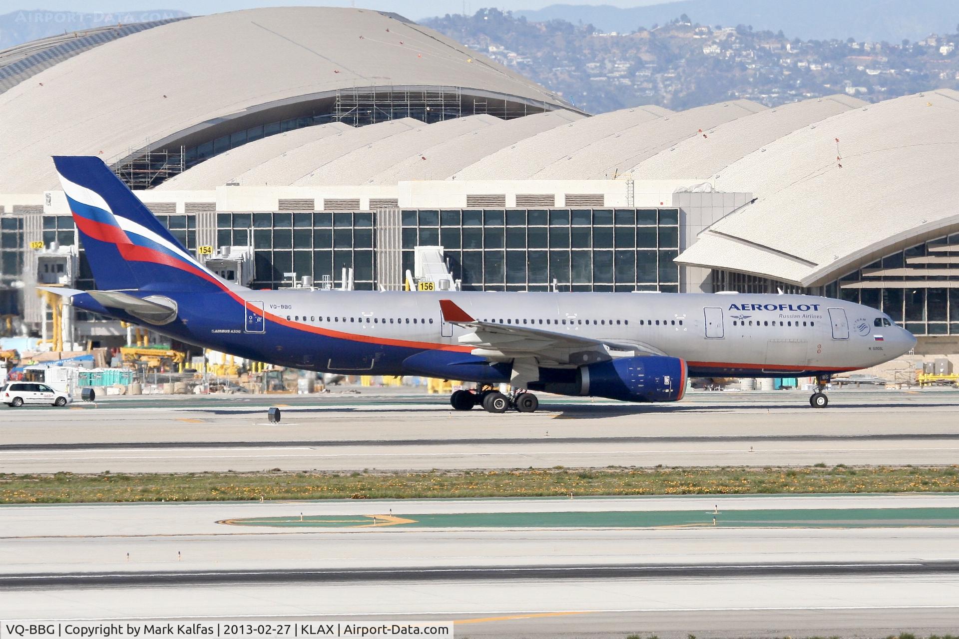 VQ-BBG, 2009 Airbus A330-243 C/N 1047, AEROFLOT A332, VQ-BBG at LAX