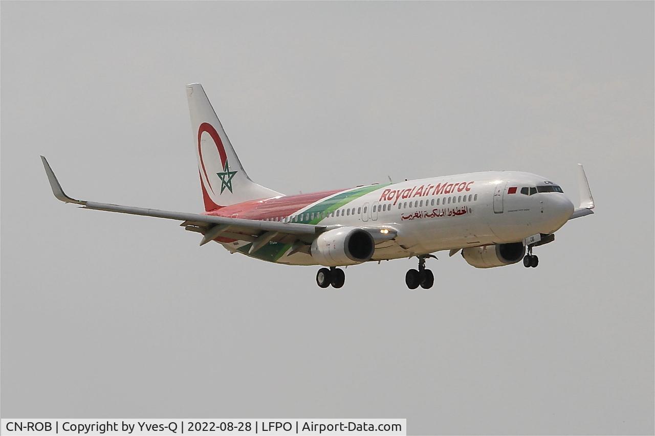 CN-ROB, 2005 Boeing 737-8B6 C/N 33060, Boeing 737-8B6, On final rwy 06, Paris Orly airport (LFPO-ORY)