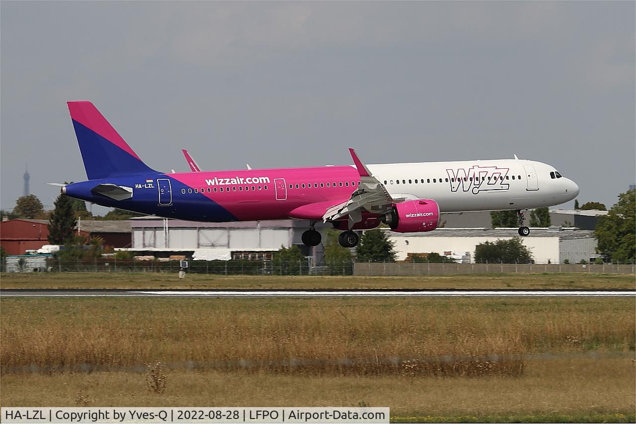 HA-LZL, 2022 Airbus A321-271NX C/N 10700, Airbus A321-271NX, Landing rwy 06, Paris-Orly Airport (LFPO-ORY)