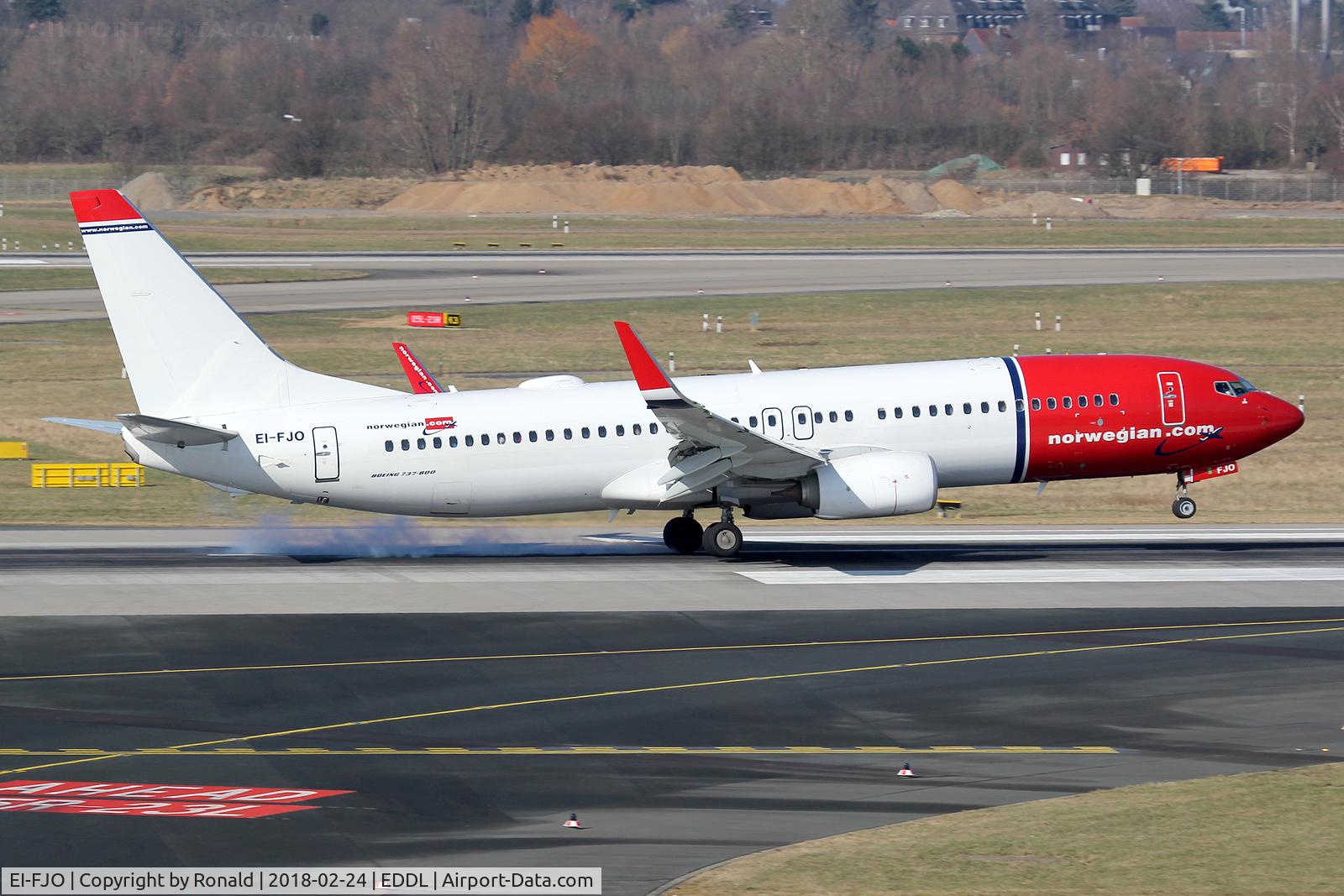 EI-FJO, 2016 Boeing 737-8JP C/N 42076, at dus