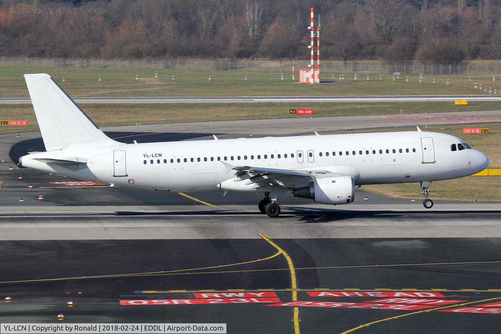 YL-LCN, 1997 Airbus A320-211 C/N 662, at dus