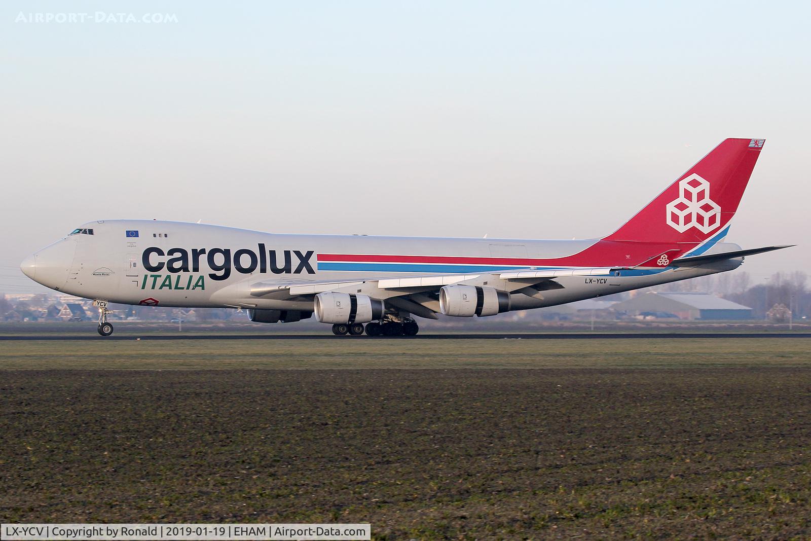 LX-YCV, 2008 Boeing 747-4R7F/SCD C/N 35805/1407, at spl