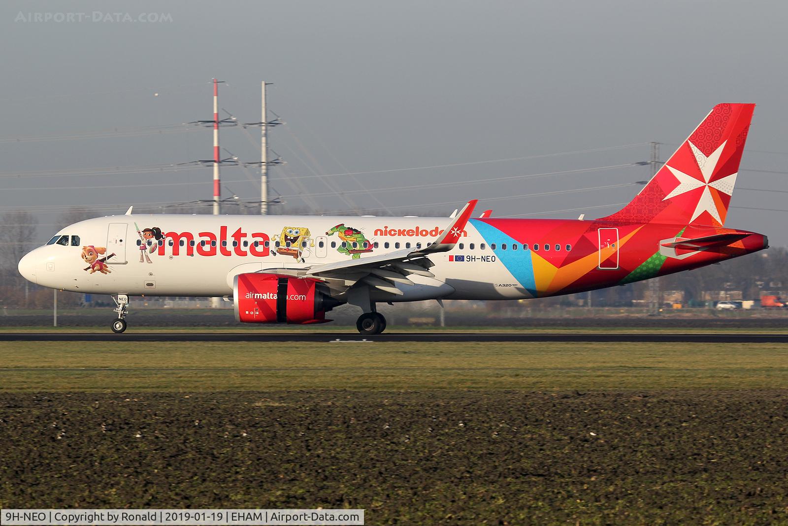 9H-NEO, 2017 Airbus A320-251N C/N 7875, at spl