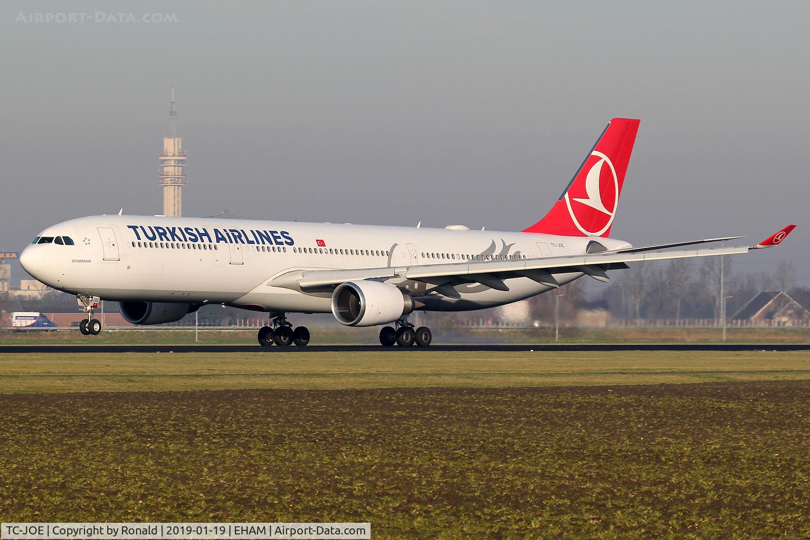 TC-JOE, 2014 Airbus A330-303 C/N 1571, at spl