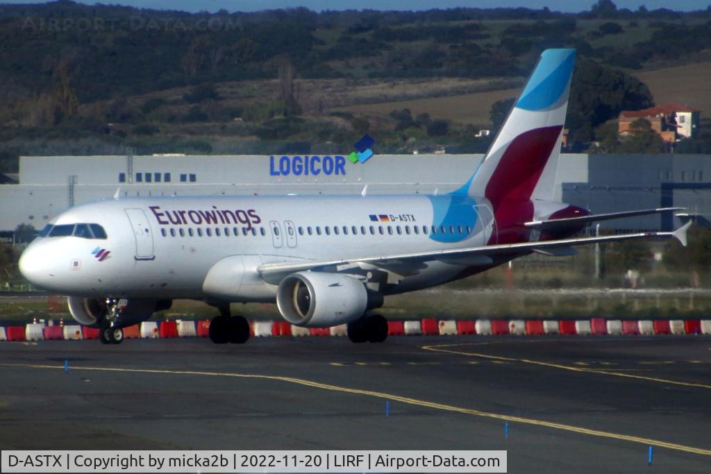 D-ASTX, 2007 Airbus A319-111 C/N 3202, Taxiing