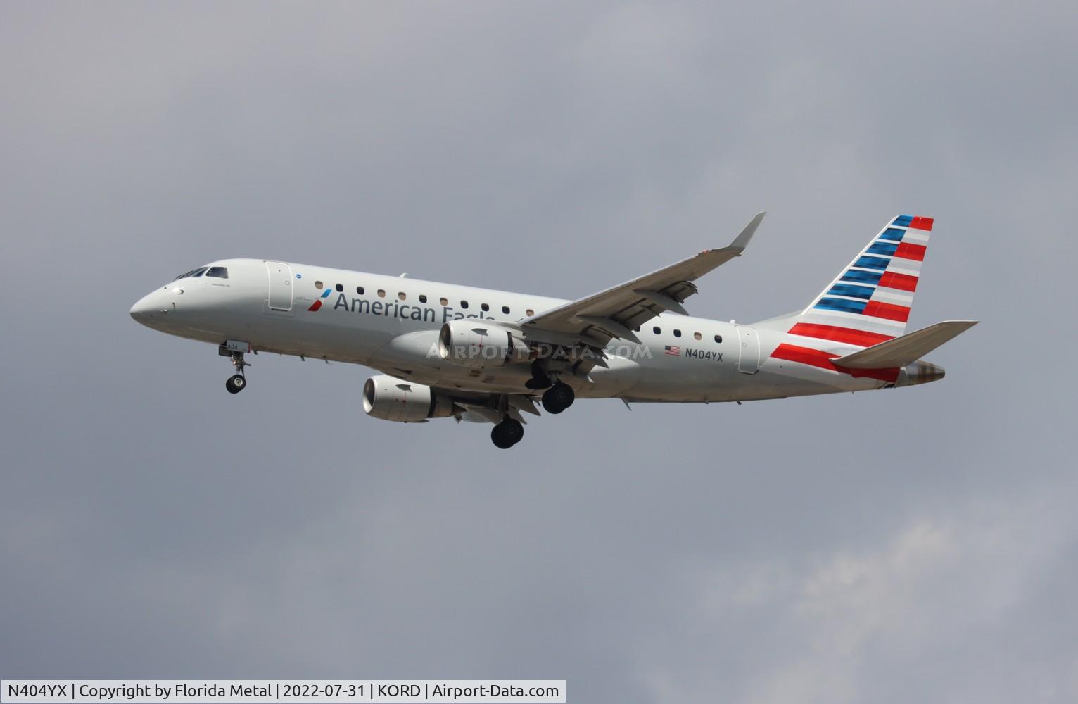 N404YX, 2013 Embraer 175LR (ERJ-170-200LR) C/N 17000367, ORD 2022