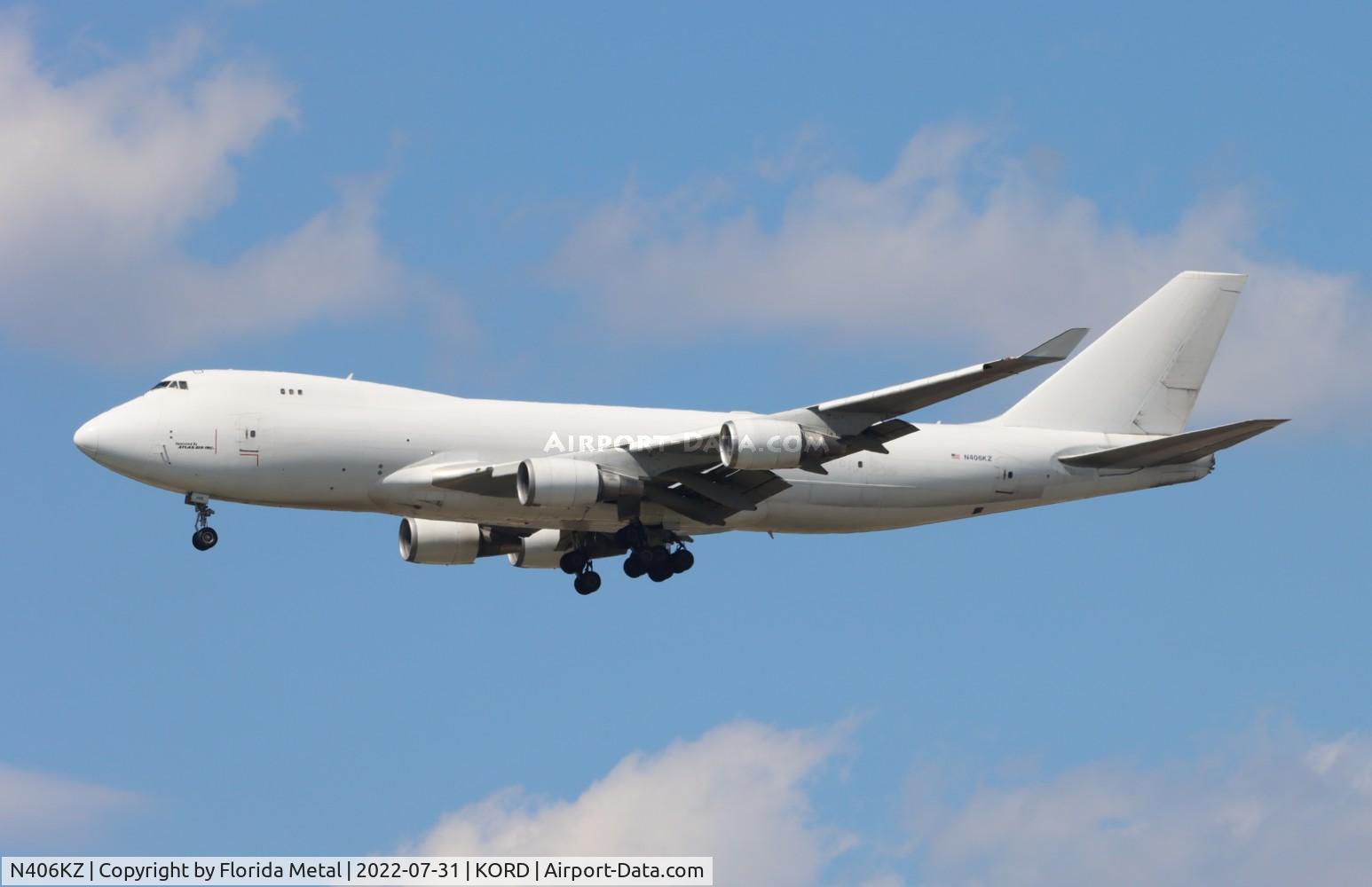 N406KZ, 2007 Boeing 747-4KZF SCD C/N 36133, ORD 2022