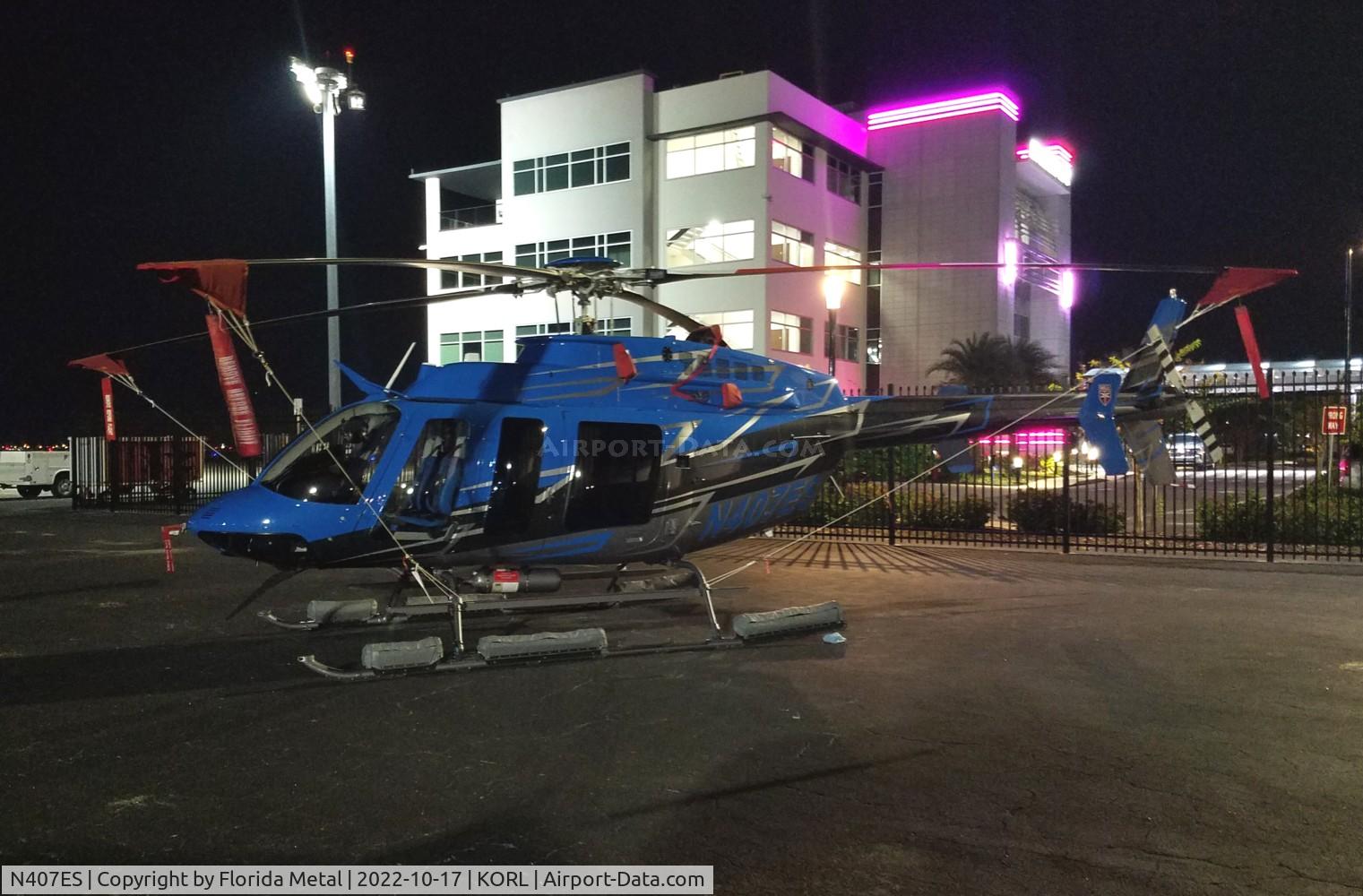 N407ES, 2019 Bell 407 C/N 54822, NBAA 2022