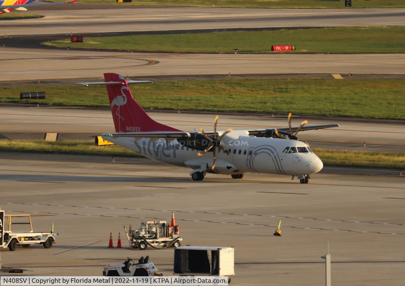 N408SV, 2021 ATR 42-600 C/N 1602, TPA 2022
